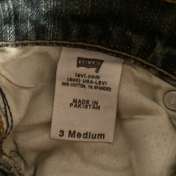 Levi’s 504 slouch straight, size 3M - Picture 4 of 5